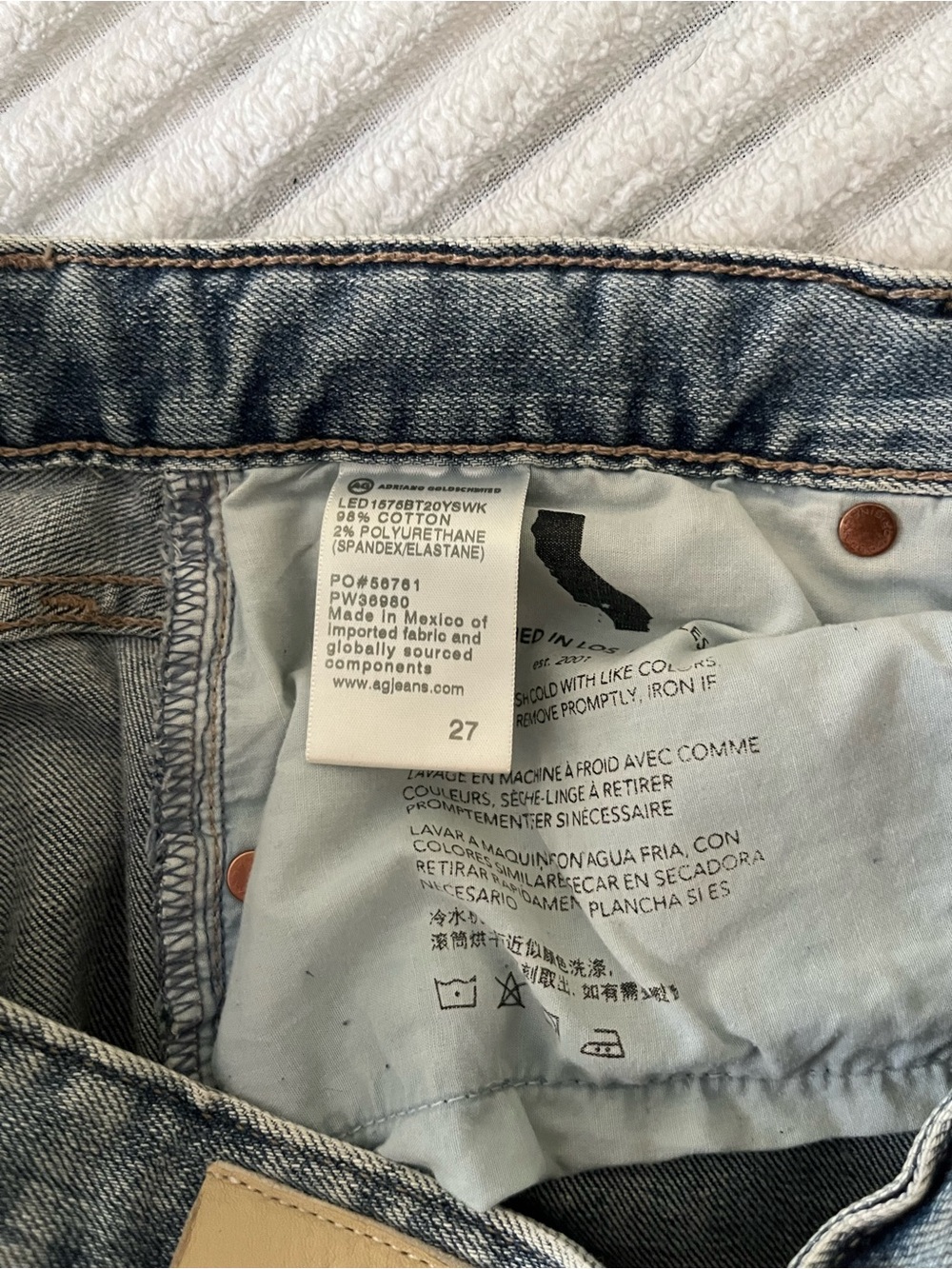 AG Ex-Boyfriend Slouchy Slim Jeans - Picture 10 of 11